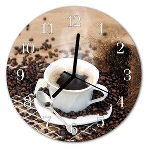Zegar ścienny okrągły Filiżanka kawy