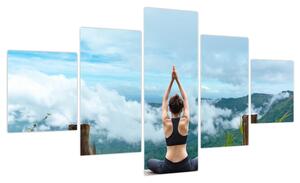 Obraz - Joga (125x70 cm)