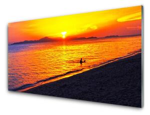 Obraz na Szkle Morze Słońce Plaża Krajobraz
