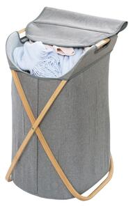 Kosz na pranie Wenko Bahari Bamboo, 79 l