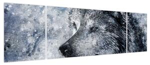 Obraz - Wilk z kreskówki (170x50 cm)