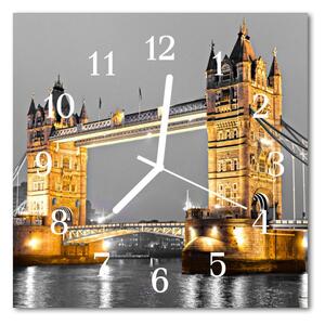Zegar szklany kwadratowy Tower bridge