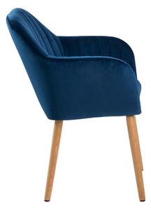 Ciemnoniebieskie krzesło Actona Emilia Vic