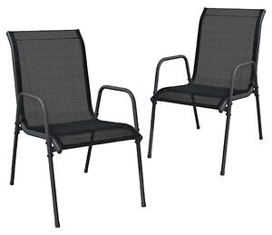 Zestaw dwóch lekkich krzeseł ogrodowych - Melissa