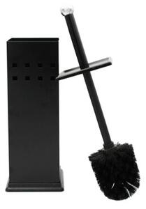 Szczotka toaletowa do czyszczenia WC toalety czarna metalowa BRUNBESTE