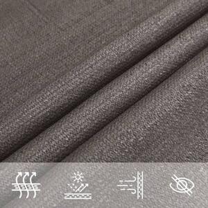 Żagiel przeciwsłoneczny, 160 g/m², antracyt, 2,5x2,5x3,5m, hdpe