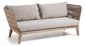 Beżowa sofa 3-osobowa Kave Home Bellano