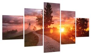 Obraz - Jamnik, Słowenia (125x70 cm)