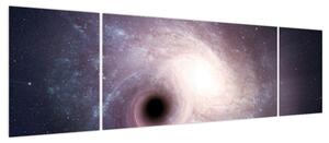Obraz - Galaktyki spiralne (170x50 cm)