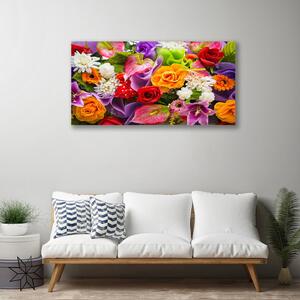 Obraz na Płótnie Kwiaty Na Ścianę