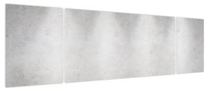 Obraz - Betonowa ściana z oświetleniem (170x50 cm)