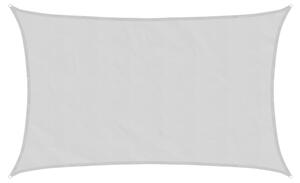 Żagiel przeciwsłoneczny, jasnoszary, 8x5 m, 100% poliester
