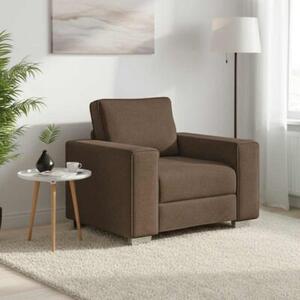 Sofa brÄ zowy 100 x 77 x 82 cm tkanina