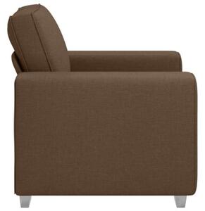 Sofa brÄ zowy 100 x 77 x 82 cm tkanina