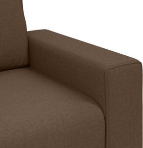 Sofa brÄ zowy 100 x 77 x 82 cm tkanina