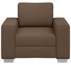 Sofa brÄ zowy 100 x 77 x 82 cm tkanina