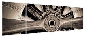 Obraz - Śmigło pneumatyczne (170x50 cm)