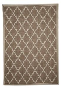 Brązowy dywan odpowiedni na zewnątrz Floorita Intreccio, 200x290 cm
