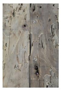 Stołek z drewna tekowego HSM collection Rustical, dł. 50 cm