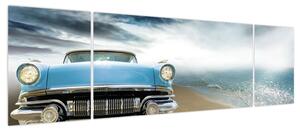 Obraz - Kabriolet w stylu vintage (170x50 cm)
