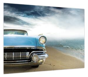 Obraz - Kabriolet w stylu vintage (70x50 cm)