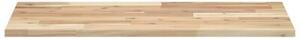 Półki ścienne, 3 szt., 100x40x2 cm, surowe lite drewno akacjowe