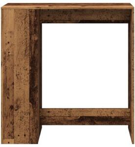 Stolik barowy z przegrodami, stare drewno, 101x40x103,5 cm