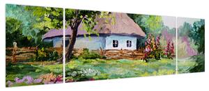 Obraz - Domek (170x50 cm)