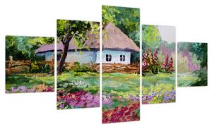 Obraz - Domek (125x70 cm)