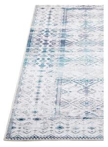 Jasnoniebieski dywan Floorita Kilim, 80x150 cm