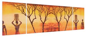 Obraz - Afrykańska sawanna (170x50 cm)