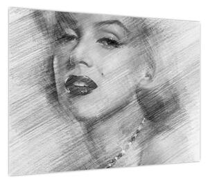 Obraz - Portret Marilyn Monroe (70x50 cm)