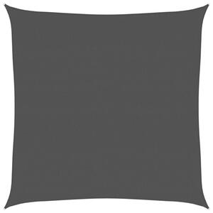 Żagiel przeciwsłoneczny, 160 g/m², czarny, 4,5x4,5 m, hdpe