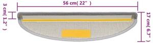 NakÅadki na schody, 15 szt., 56 x 17 x 3 cm, jasnoszare