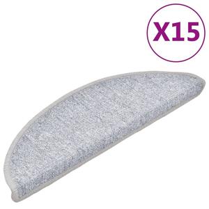 NakÅadki na schody, 15 szt., 56 x 17 x 3 cm, jasnoszare
