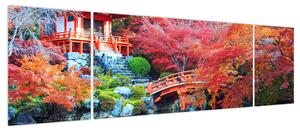 Obraz - Orientalny krajobraz (170x50 cm)