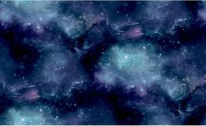 Noordwand Good Vibes Tapeta Galaxy with Stars, czarno-fioletowa