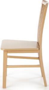 Drewniane krzesło do klasycznego stołu dąb sonoma - Mako 3X
