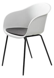 Białe krzesło Unique Furniture Topley