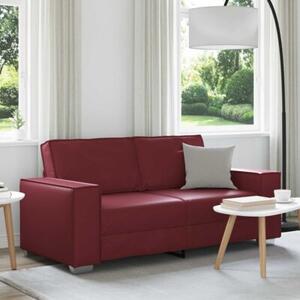 Sofa czerwone wino 180 x 78 x 84 cm tkanina