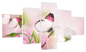 Obraz - Motyl (125x70 cm)