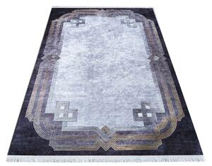 Prostokątny elegancki dywan z frędzelkami - Agito 5X