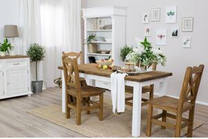 Stół do jadalni Provence 200 x 100 cm z litego drewna