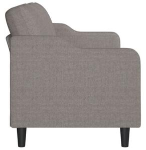 Sofa 3-osobowa, kolor taupe, 180 cm, tapicerowana tkaninÄ
