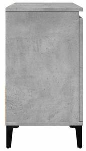 Szafka łazienkowa, szarość betonu, 65x33x60 cm