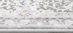 Nowoczesny jasnoszary dywan w klasyczny wzór - Nena 6X
