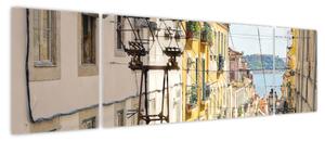 Obraz - Lizbona (170x50 cm)