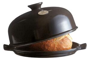 Czarna ceramiczna okrągła forma do pieczenia chleba Emile Henry, ⌀ 28,5 cm