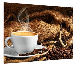 Obraz - Filiżanka kawy (70x50 cm)
