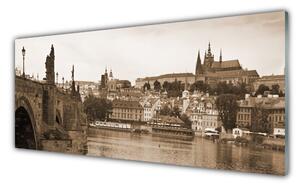 Obraz na Szkle Praga Most Krajobraz